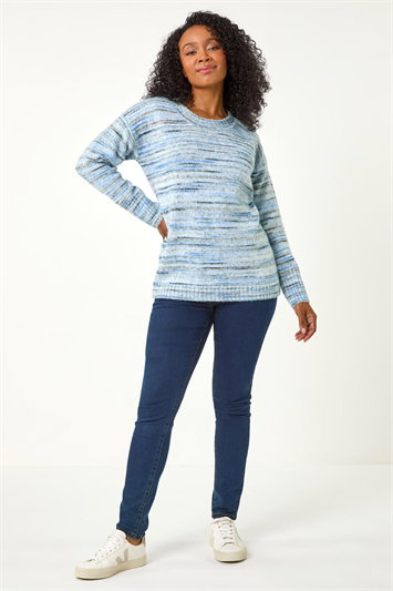 Petite Space Dye Knitted Jumper 16115409