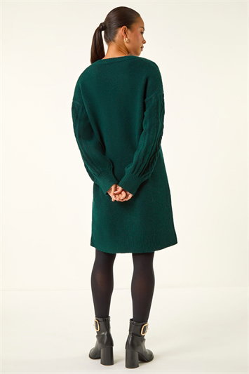 Petite Cable Knit Shift Dress 14812528