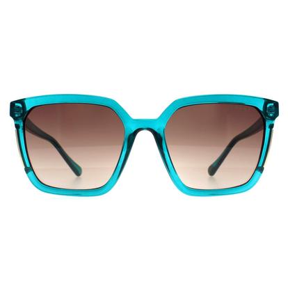 Blue Square Transparent Blue Brown Rds 6506