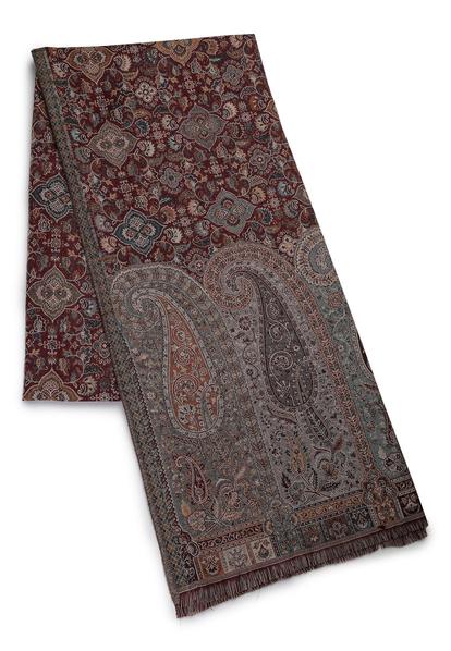 Multi Kashmiri Jamawar Scarf