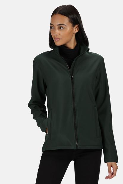 Purple Standout Ablaze Printable Soft Shell Jacket