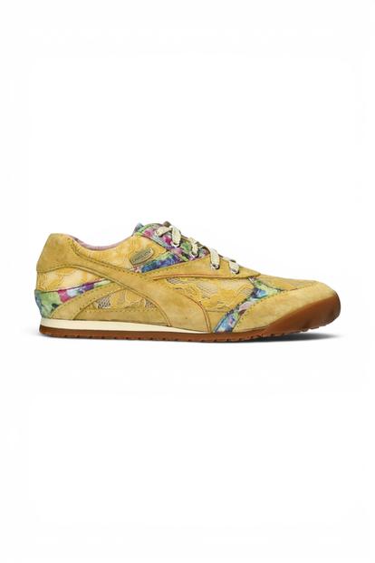 Yellow Womens Trainers Sneaker Shoes-Tivanao-03