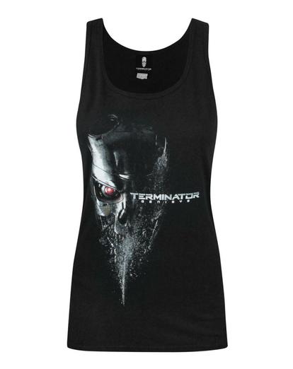 Black Terminator Genisys Logo Women's Vest
