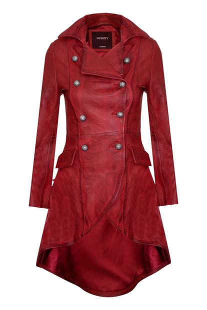 Womens Gothic Victorian Coat-Accra M000084768