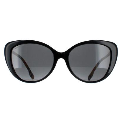 Black Cat Eye Black Dark Grey Be4407