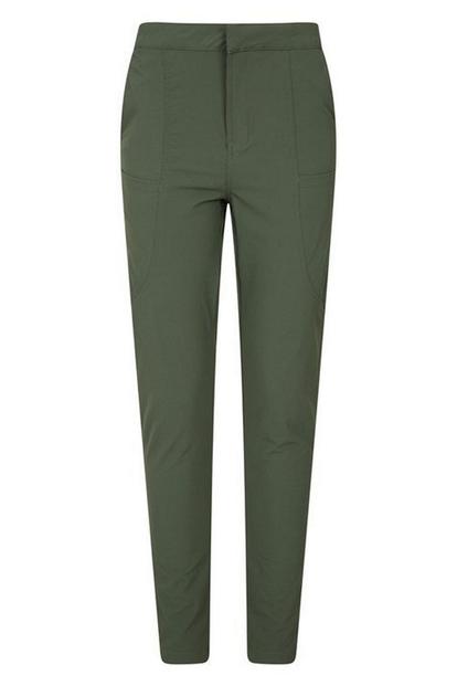 Green Kesugi Slim Hiking Trousers