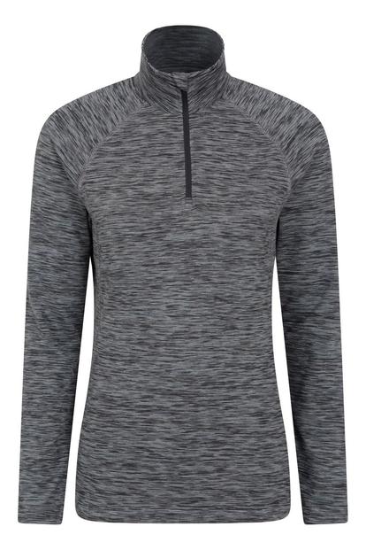 Black Bend & Stretch Half Zip Midlayer