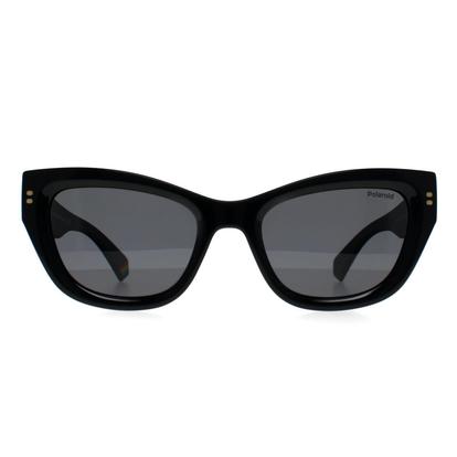 Black Cat Eye Black Grey Polarized Pld 6237/S/X