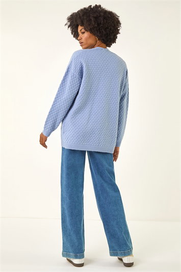Waffle Knit Cardigan 16312045