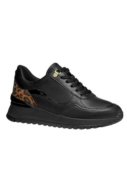 Black Desya Nappa Leather Trainers