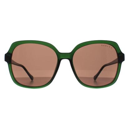 Green Square Transparent Dark Green Brown Phoenix 6505