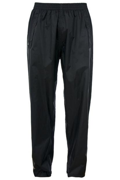 Black Qikpac Tp75 Packaway Waterproof Trousers