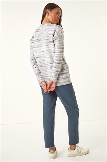 Petite Space Dye Knitted Jumper 16115436