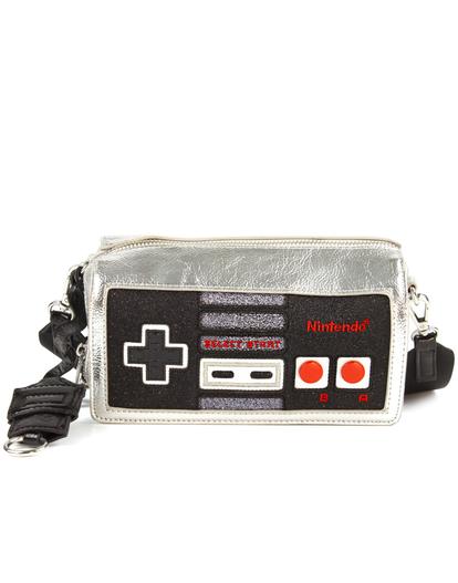 Black Danielle Nicole Nintendo Super Cross Body Bag
