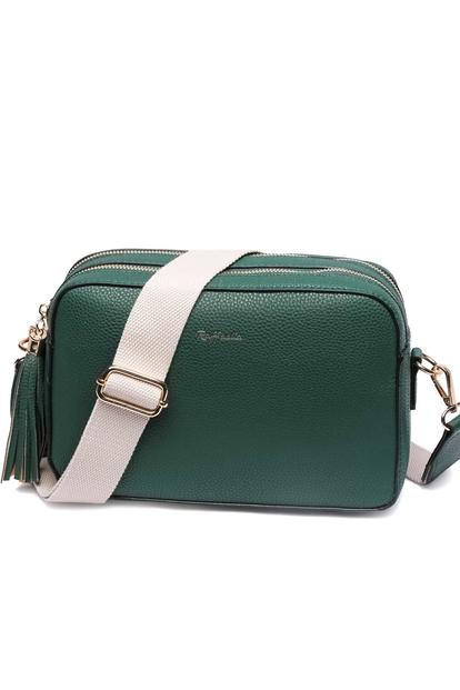 Green Cross Body Camera Bag