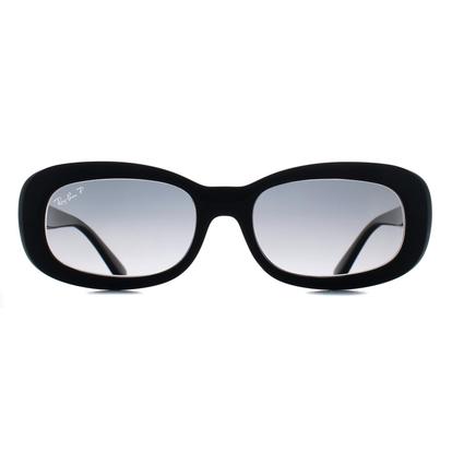 Black Oval Black Grey Gradient Polarized Rb2221