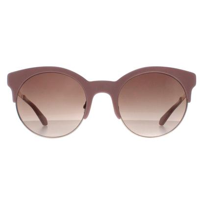 Pink Semi Rimless Pink Brown Gradient Deandrea