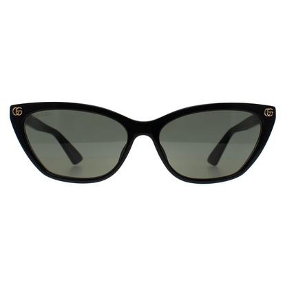 Black Cat Eye Shiny Black Grey Gg1815s