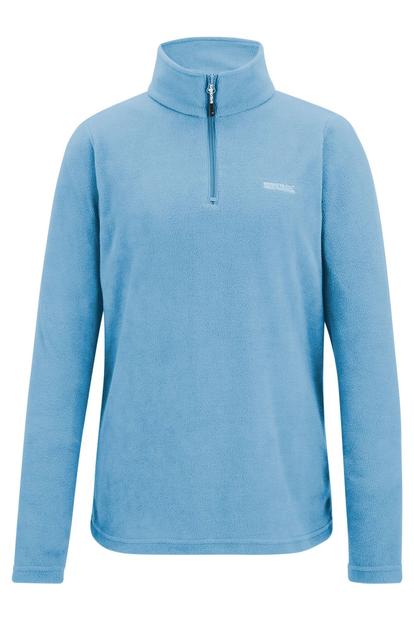 Purple Great Outdoors Sweetheart 1/4 Zip Fleece Top