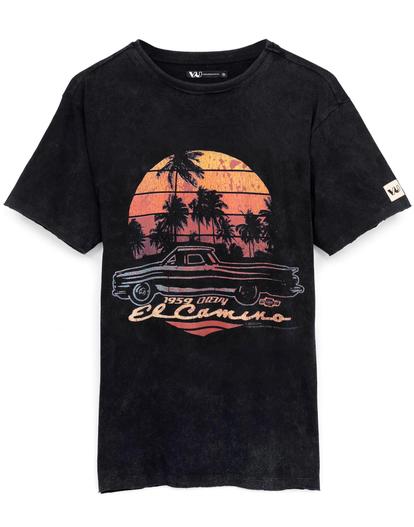 Black Gm Motors El Camino Tshirt