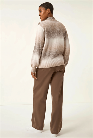 Ombre Stripe Knit Jumper 16232306