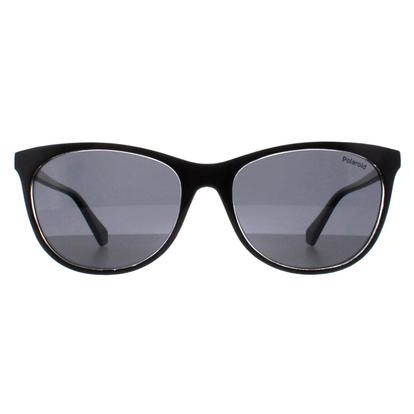 Black Cat Eye Black Crystal Grey Polarized Pld 4161/S