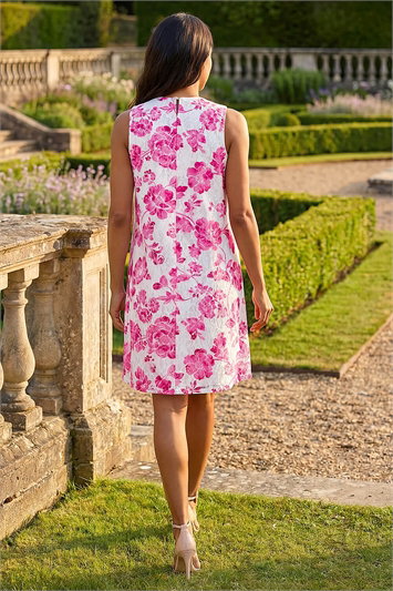 Floral Lace Swing Stretch Dress 14692632