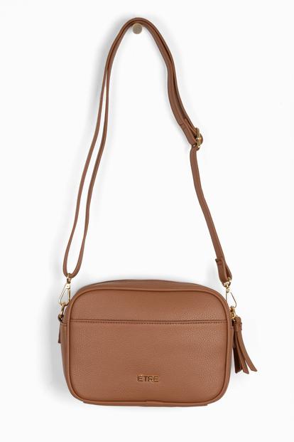 Faux Leather Crossbody Camera Bag M000028039