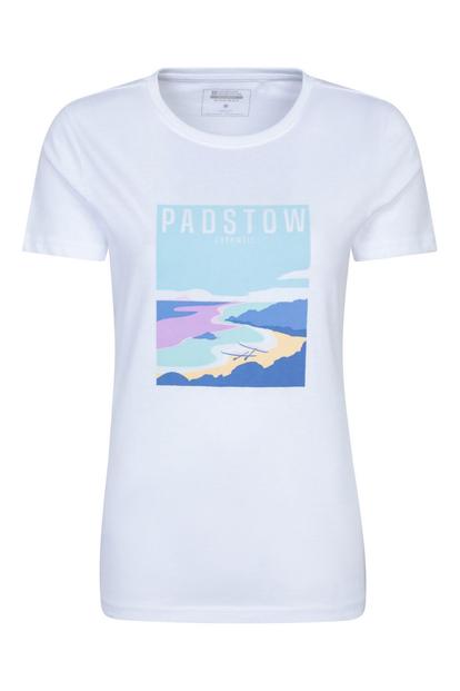 White Padstow Short Sleeved Tshirt