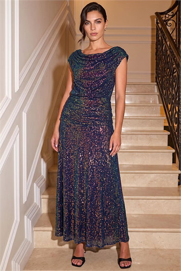 black tie dresses size 16 in Color:Black Lace made to flatter most Buy Sosandar Black Sequin pastel
