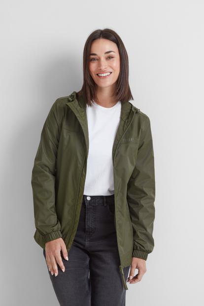 Pink Craven Waterproof Packaway Jacket
