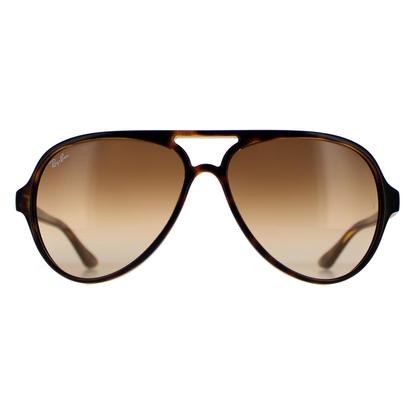 Brown Aviator Light Havana Brown Gradient Cats 5000 4125 Sunglasses