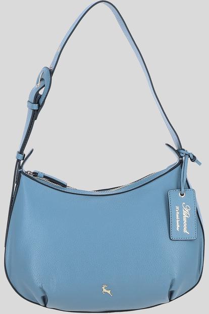 Black 'Nevina' Real Leather Shoulder Bag