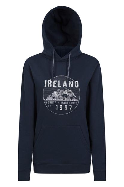 Blue Ireland Circle Overhead Hoodie