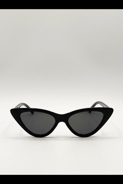 Black Black Classic Cateye Sunglasses