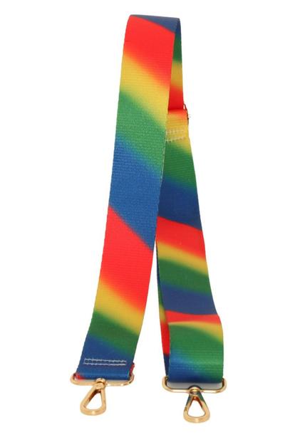 Multi Rainbow Ombre Bag Strap