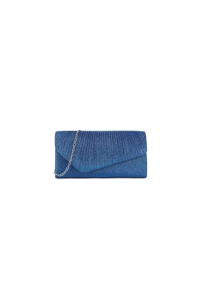 Pink Luxe Metallic Clutch