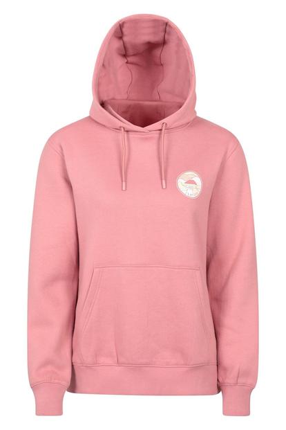 Pink Landscape Regular Hoodie