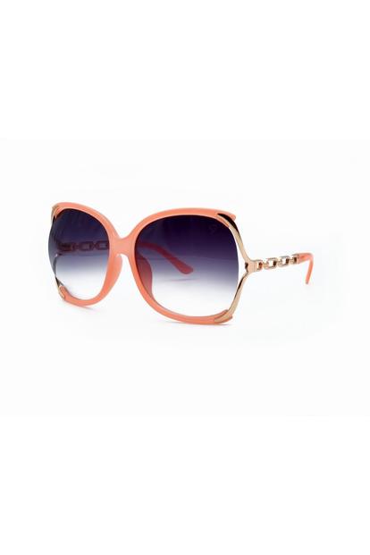 Pink Ruby Rocks Cherry Oversized Sunglasses