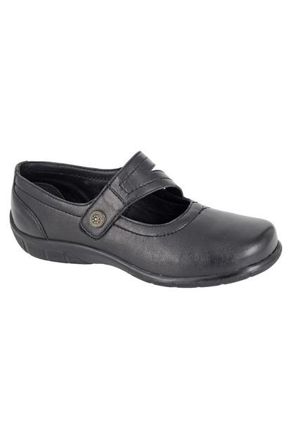 Black Leather Superlight Shoes