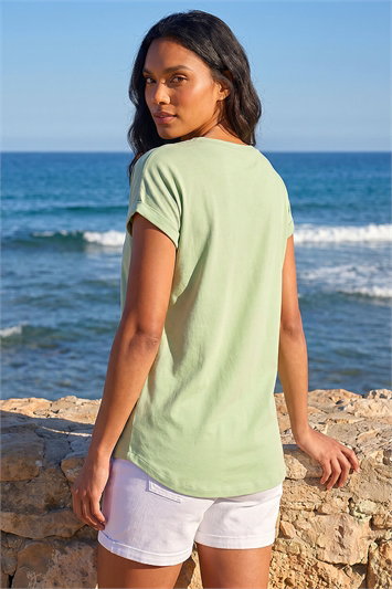 Stretch Cotton Jersey T-Shirt 19301882