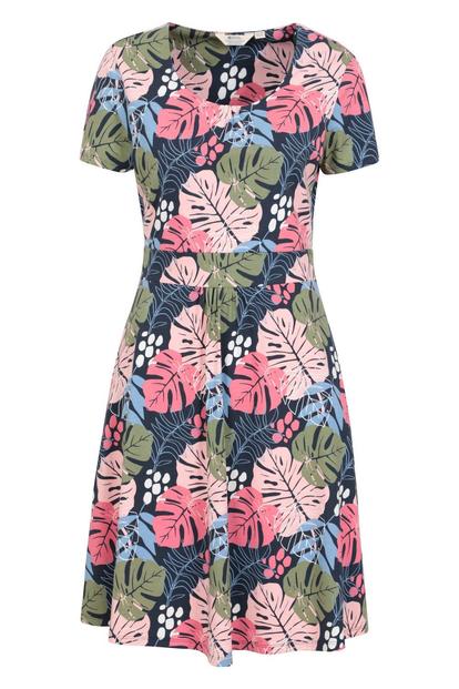 Multi Orchid Uv Protection Dress