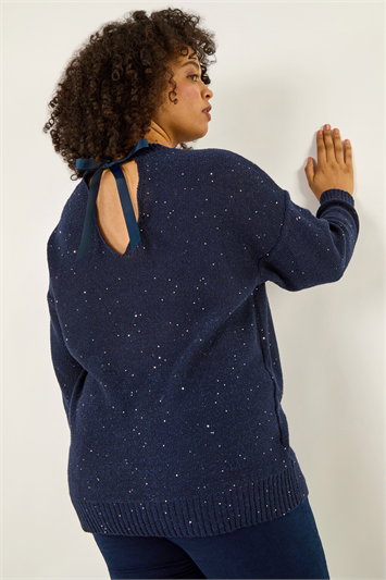 Curve Hotfix Longline Knit Jumper 16239260