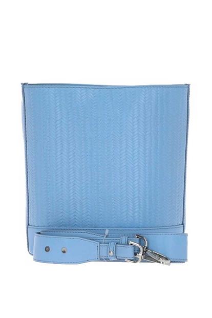 Pink Elegant Crossbody Bucket Bag