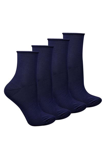 Black Bamboo Sensory Soft Seamless Socks Set