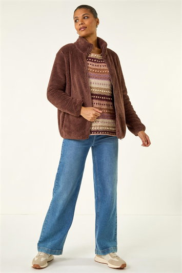 Soft Sherpa Fleece Jacket 11007219