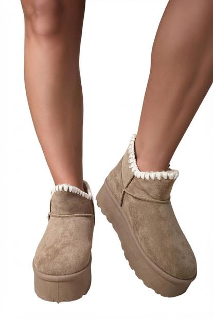 Debra Fur-lined Platform Ankle Boots M000015729