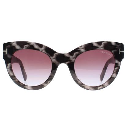 Brown Cat Eye Havana Marble Violet Gradient Lucilla Ft1063