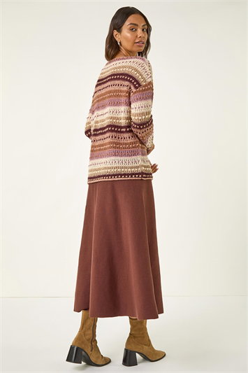 Bobble Knit Stripe Jumper 16232859