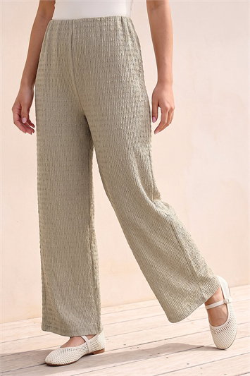 Green Petite Stretch Trouser